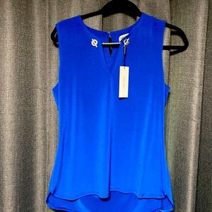 Calvin Klein royal blue blouse, size medium